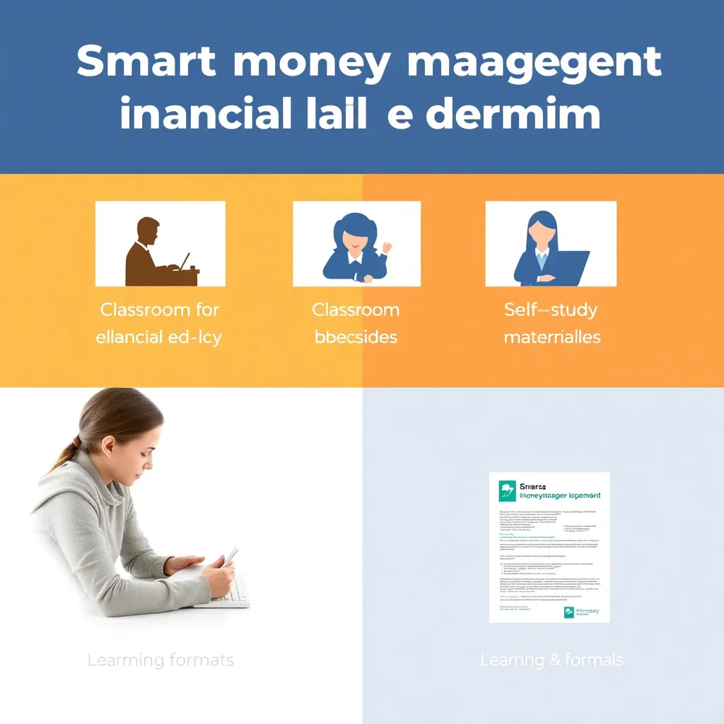 Verschiedene Lernformate für Finanzkurse: Präsenz, Online und Selbststudium